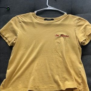 Yellow San Francisco T-shirt